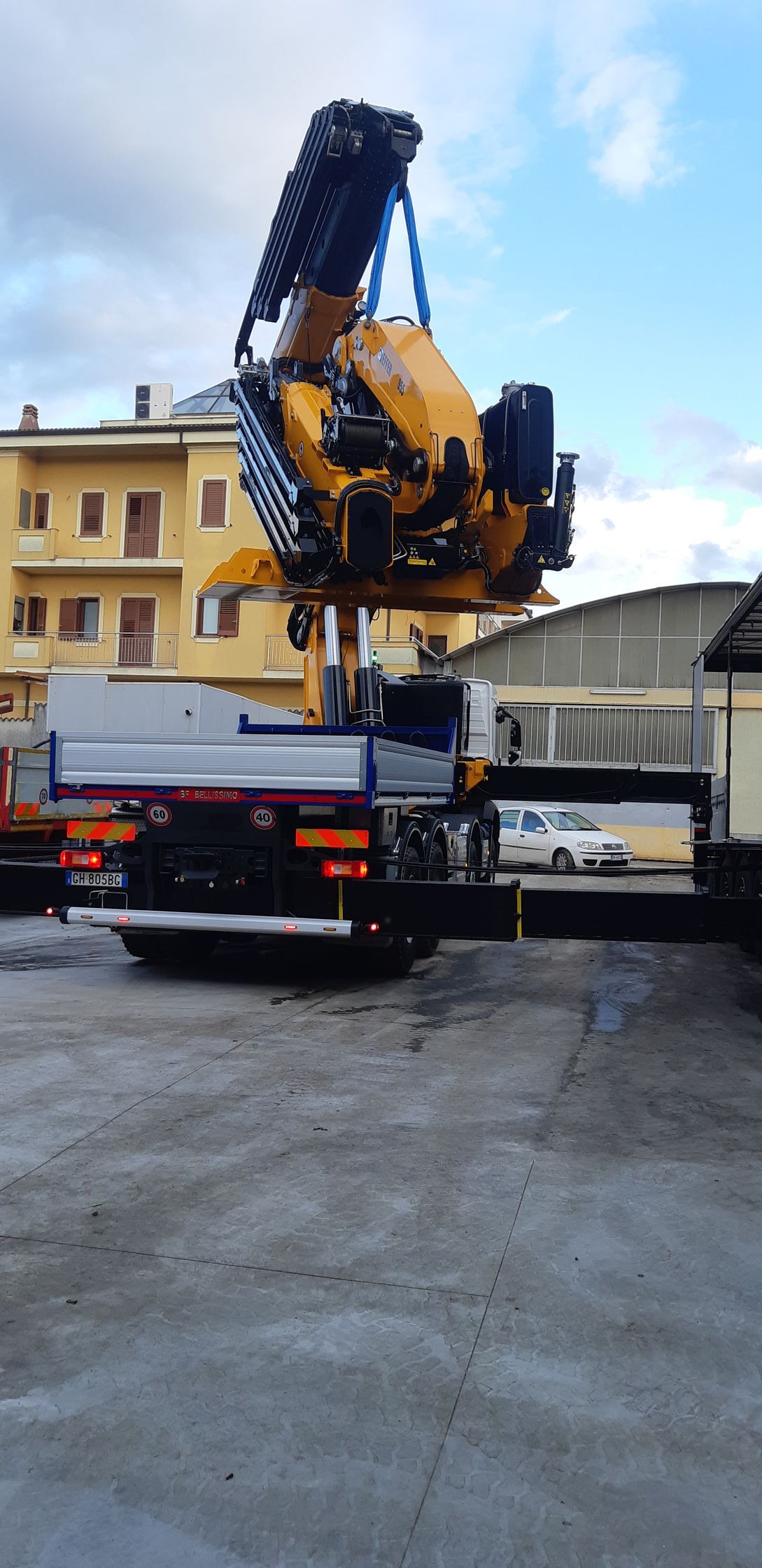 installazione gru idrauliche polistena