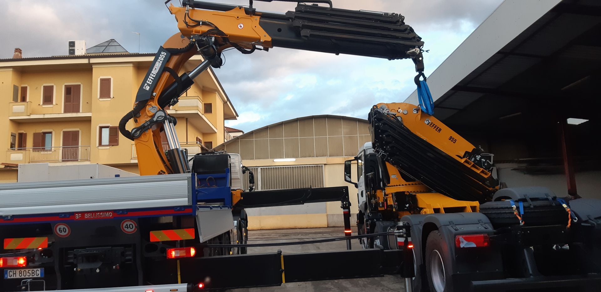 installazione gru idrauliche polistena