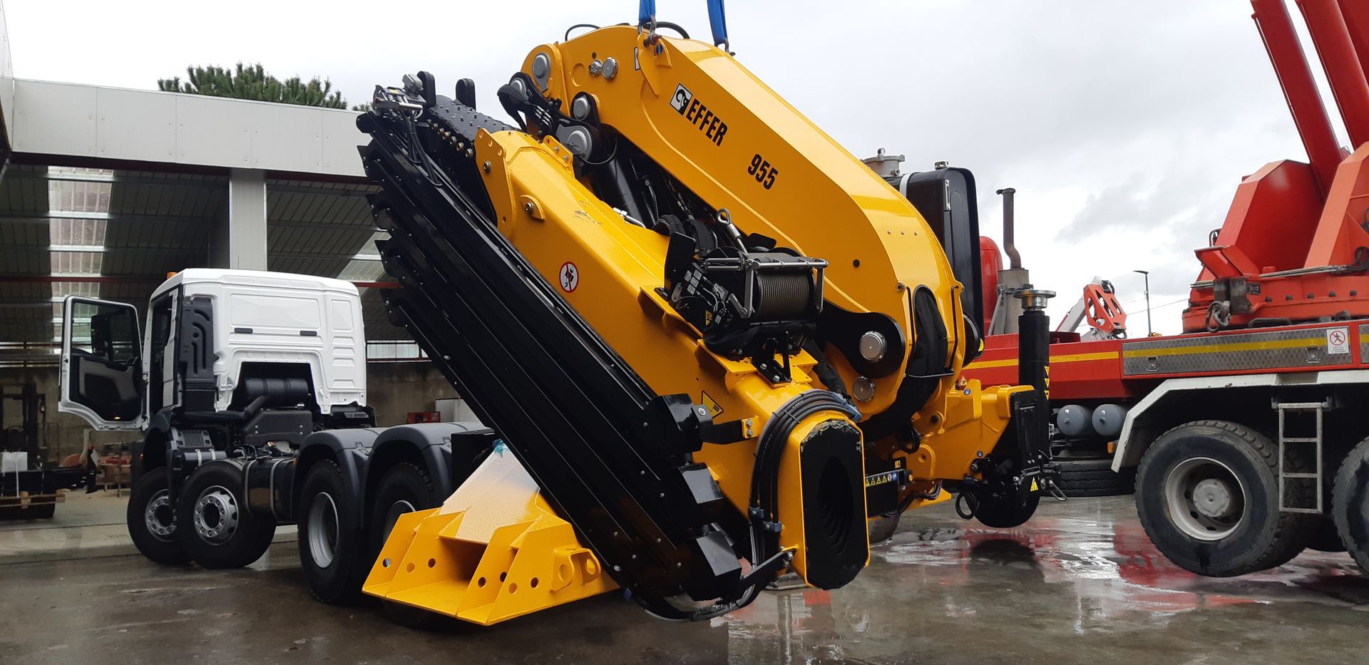 installazione gru idrauliche polistena