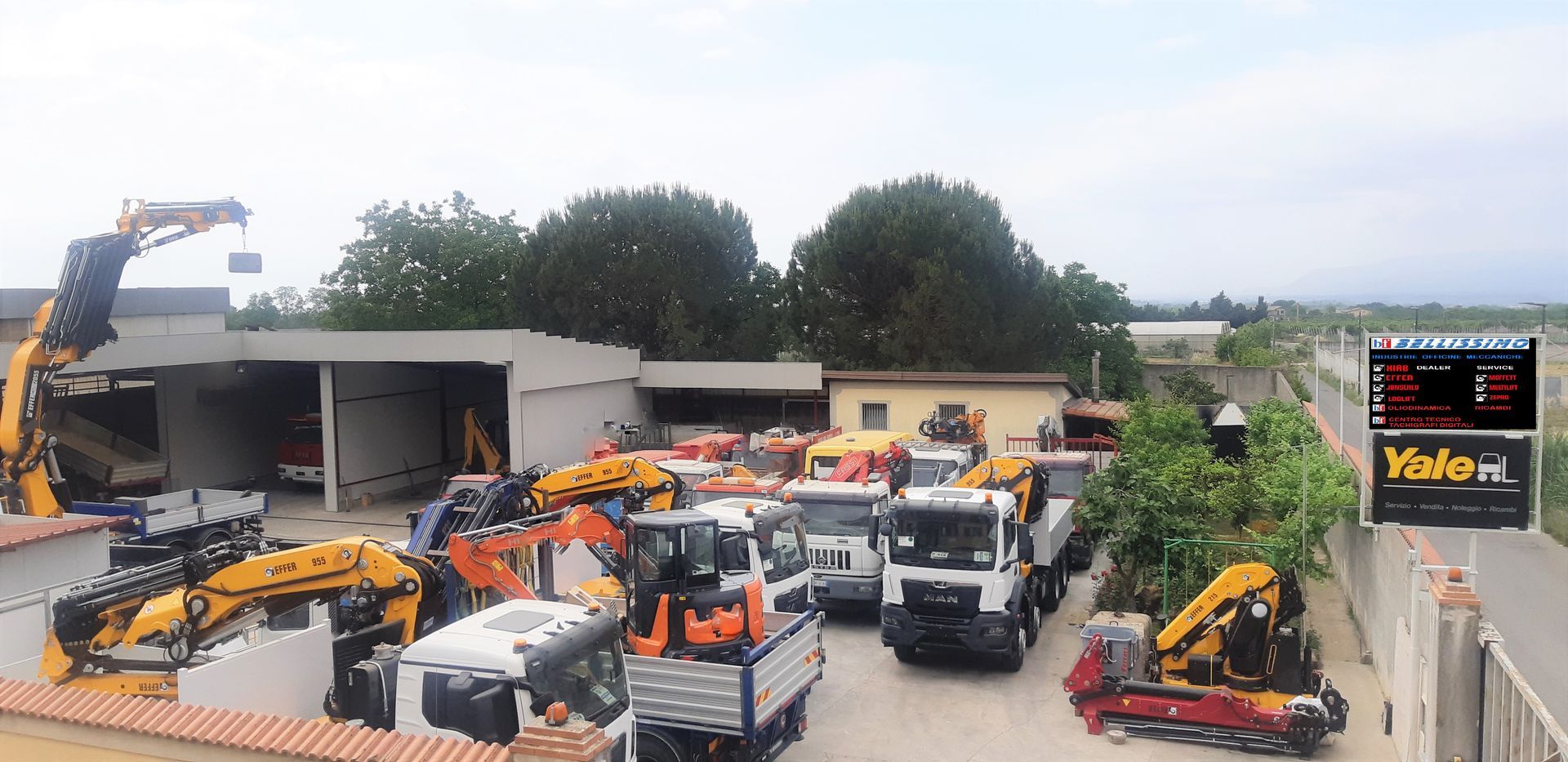 installazione gru idrauliche polistena