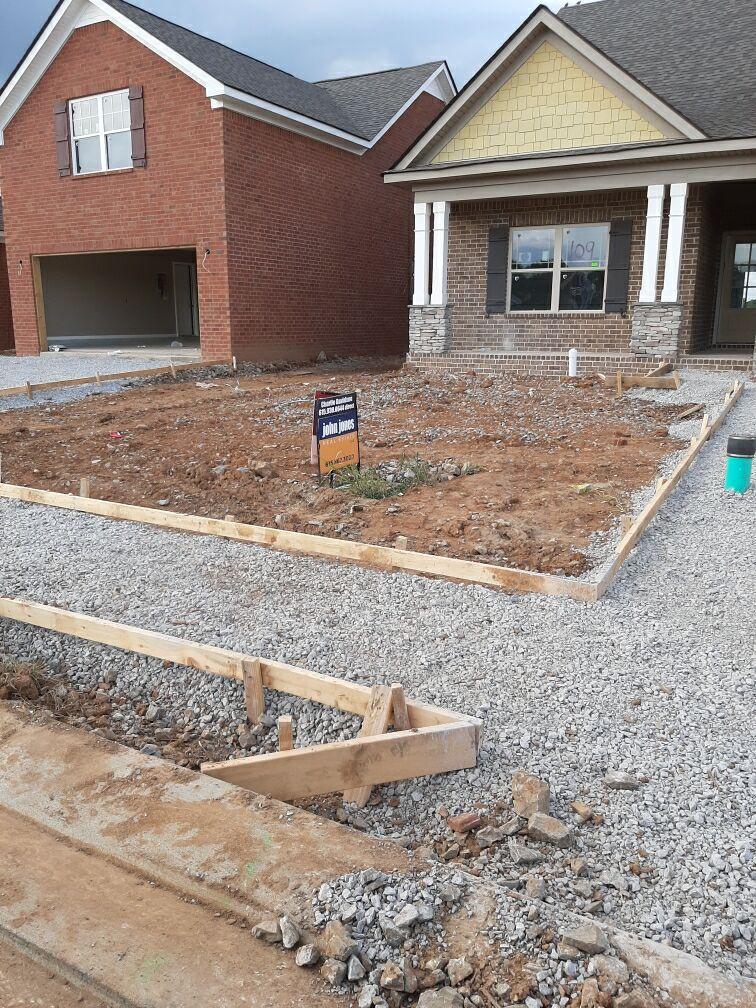 residential concrete services murfreesboro tn