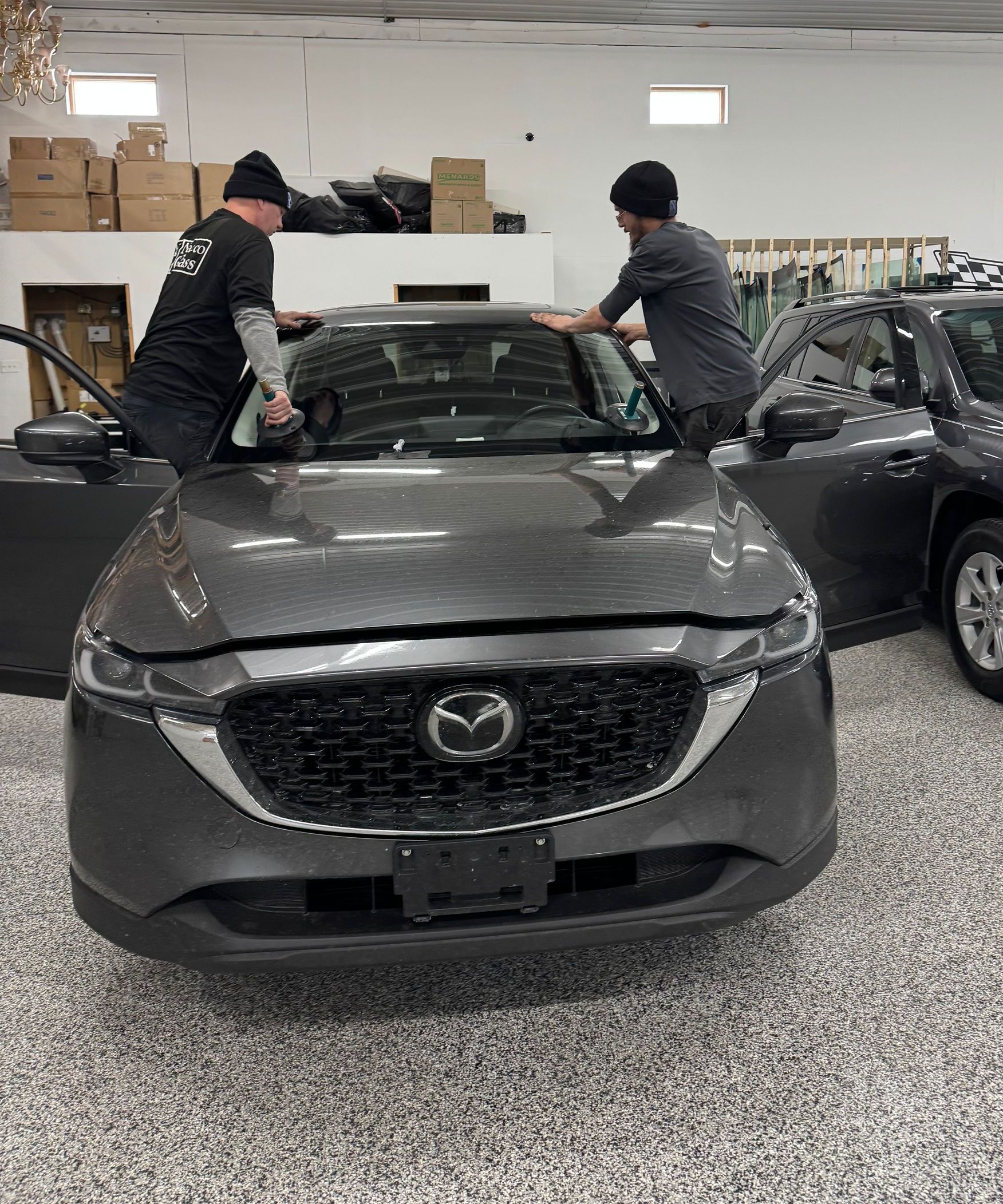 Mazda windshield replacement in Chicagoland & NWI