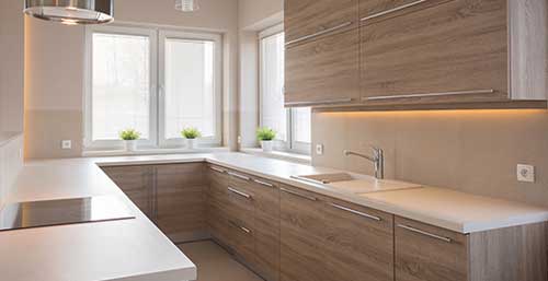 Bright Wooden Kitchen - Cabinets in Soquel, CA