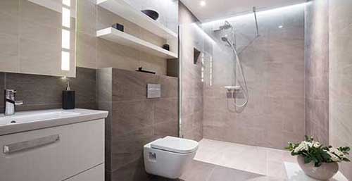Modern Bathroom - Marble in Soquel, CA