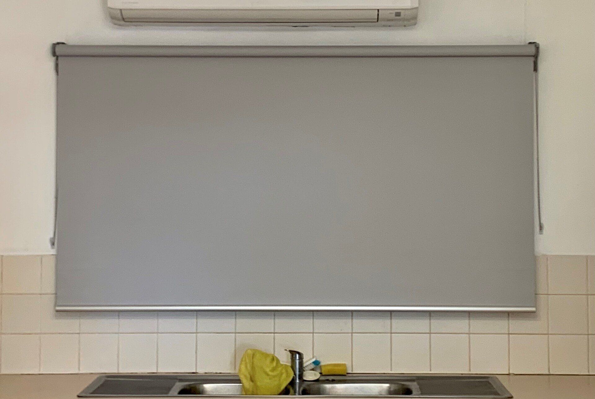 Internal Grey Roller Blind — Blinds, Curtains And Shutters In Alice Springs, NT