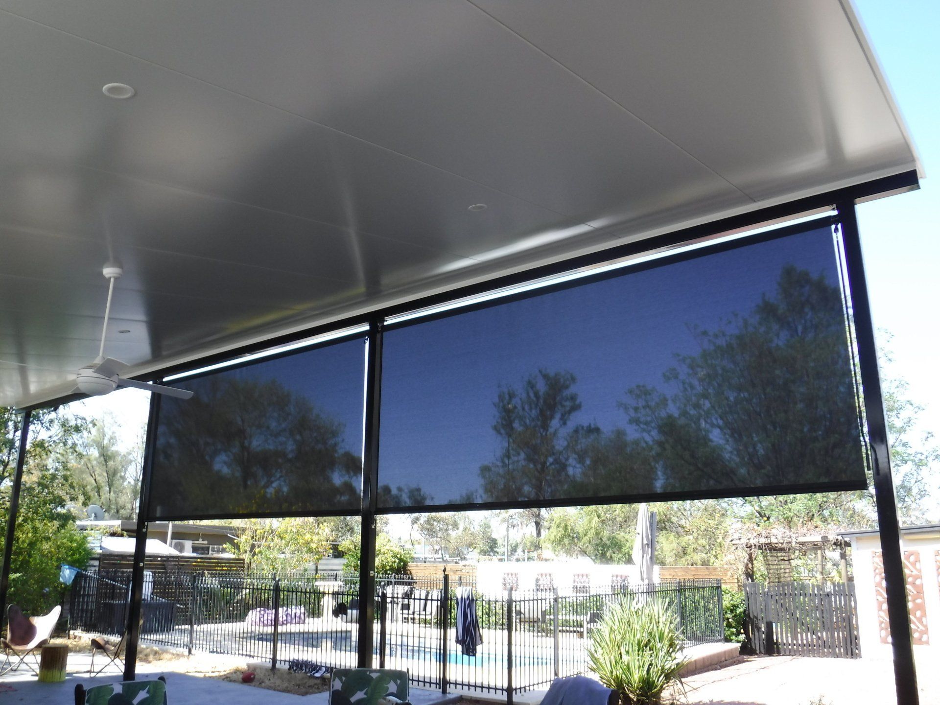 Half Extended Awning — Blinds, Curtains And Shutters In Alice Springs, NT