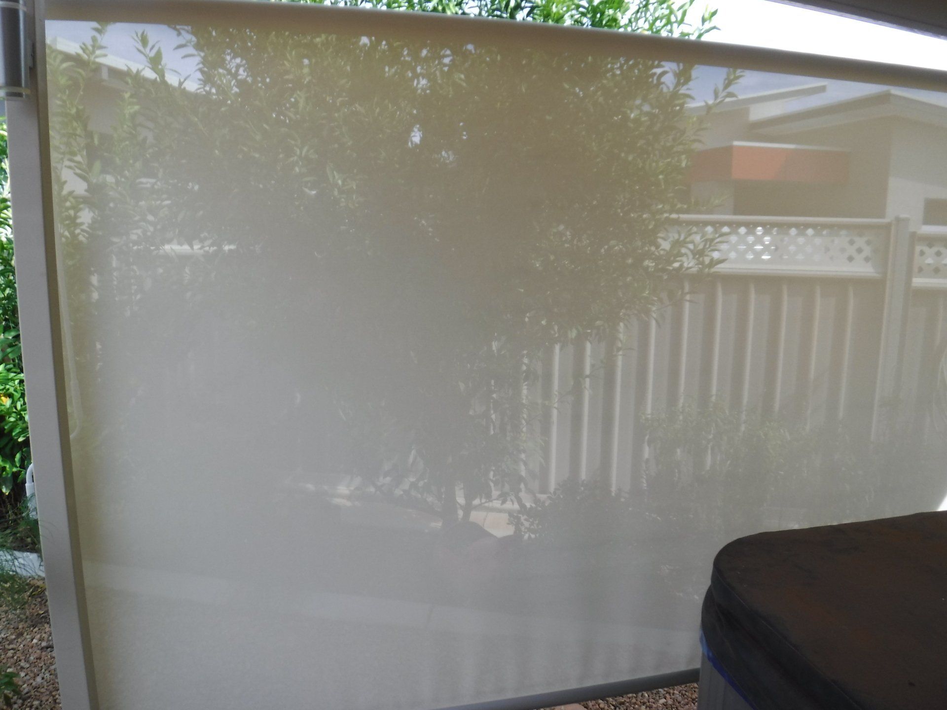 Full White Awning — Blinds, Curtains And Shutters In Alice Springs, NT