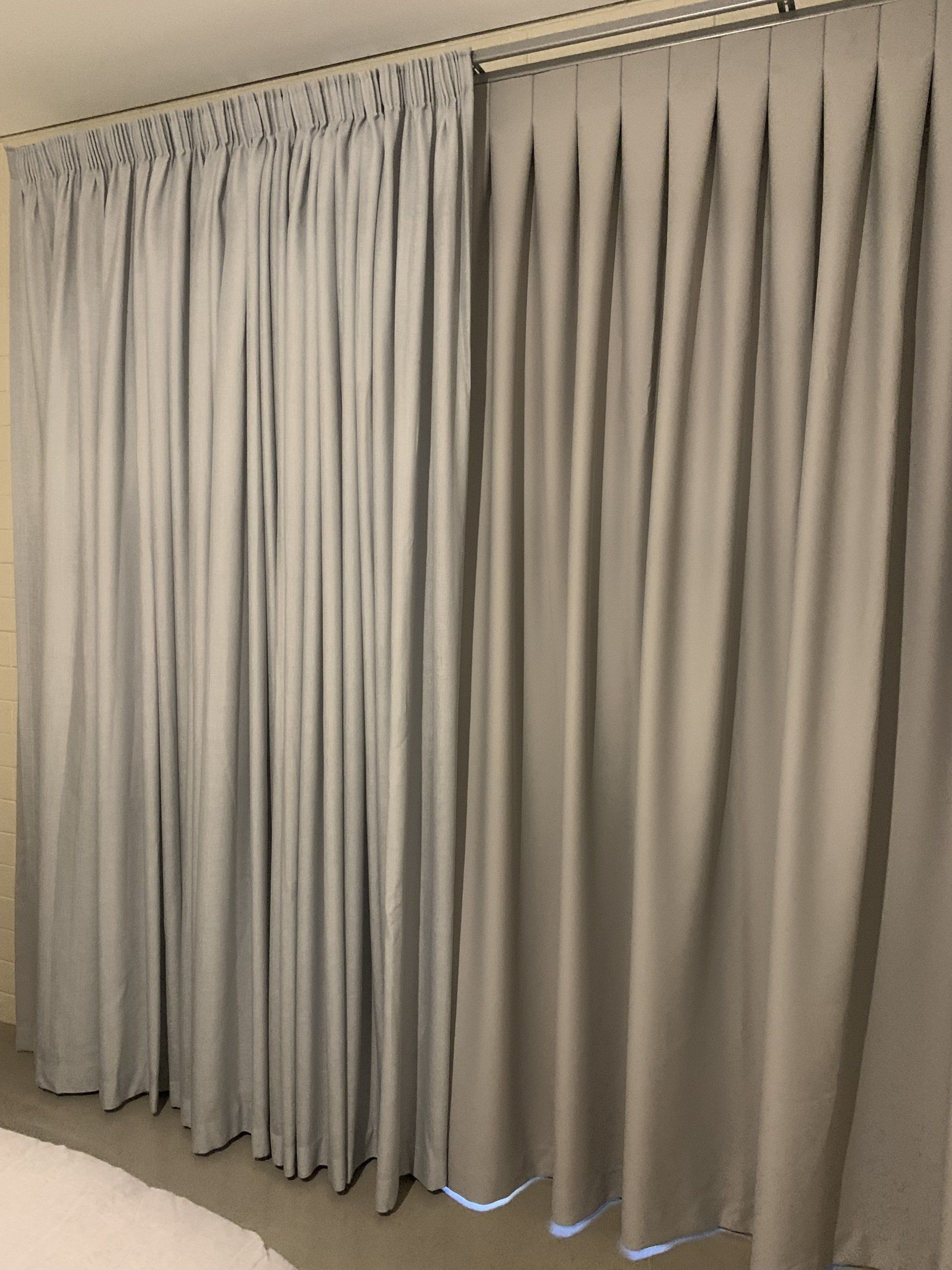 Internal Wavefold Curtains — Blinds, Curtains And Shutters In Alice Springs, NT