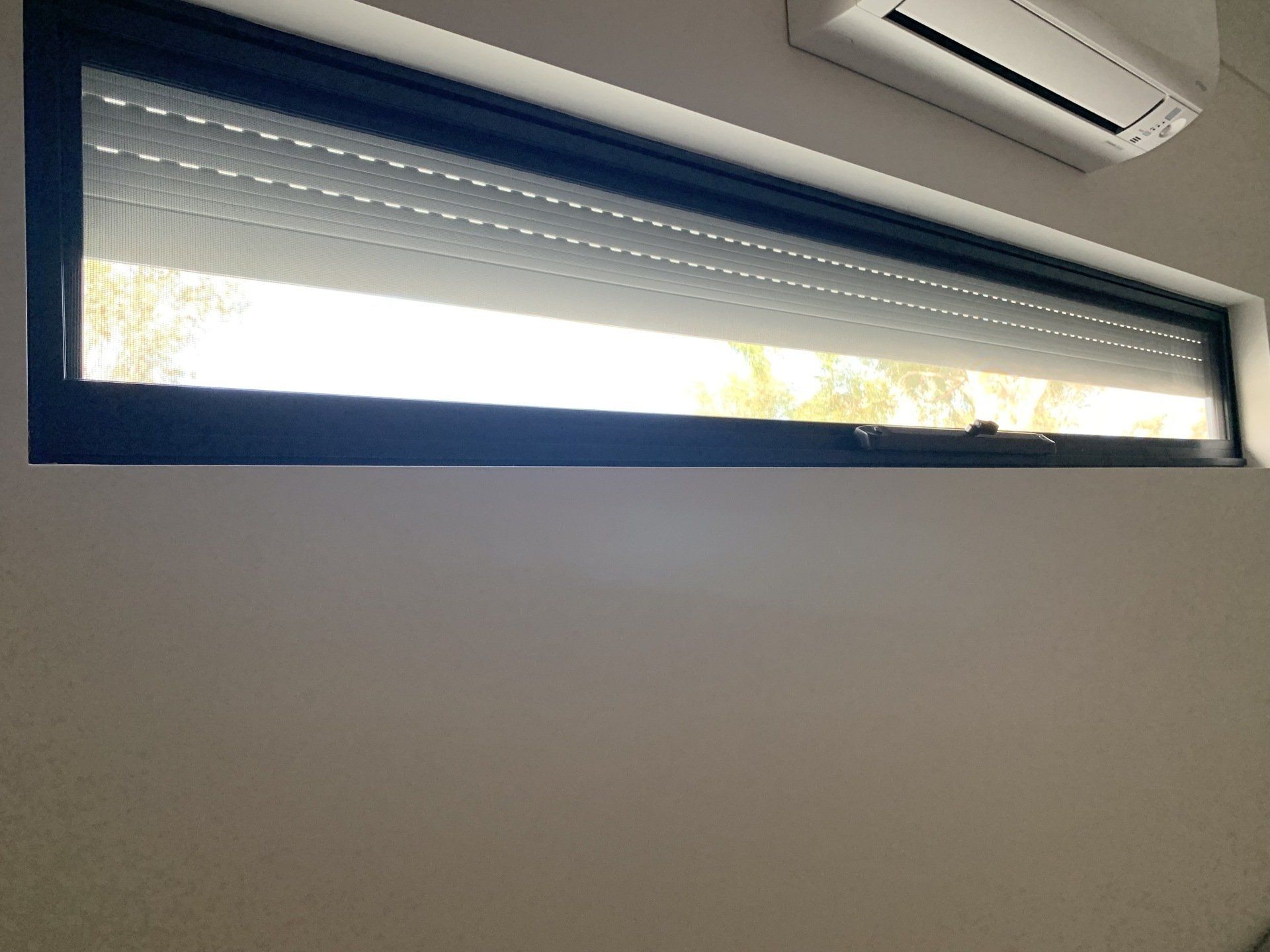 Open Ventilation Roller Door — Blinds, Curtains And Shutters In Alice Springs, NT