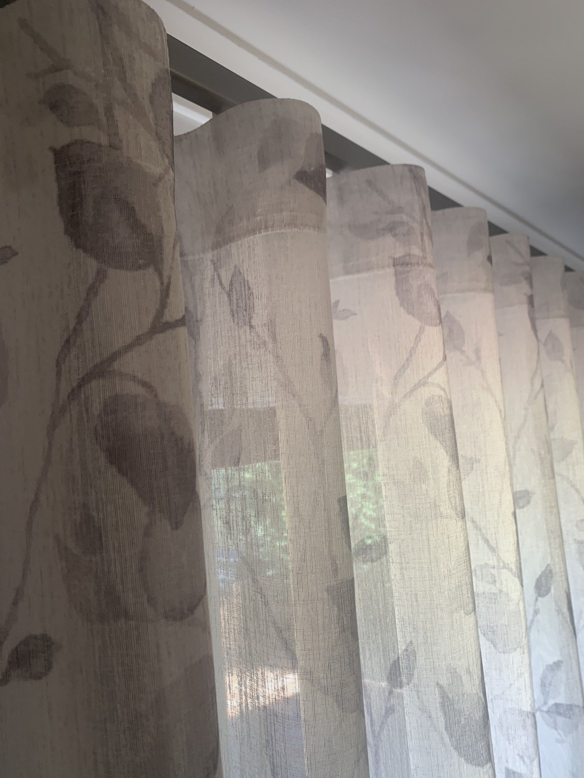 See-Through Pattern On Curtains — Blinds, Curtains And Shutters In Alice Springs, NT