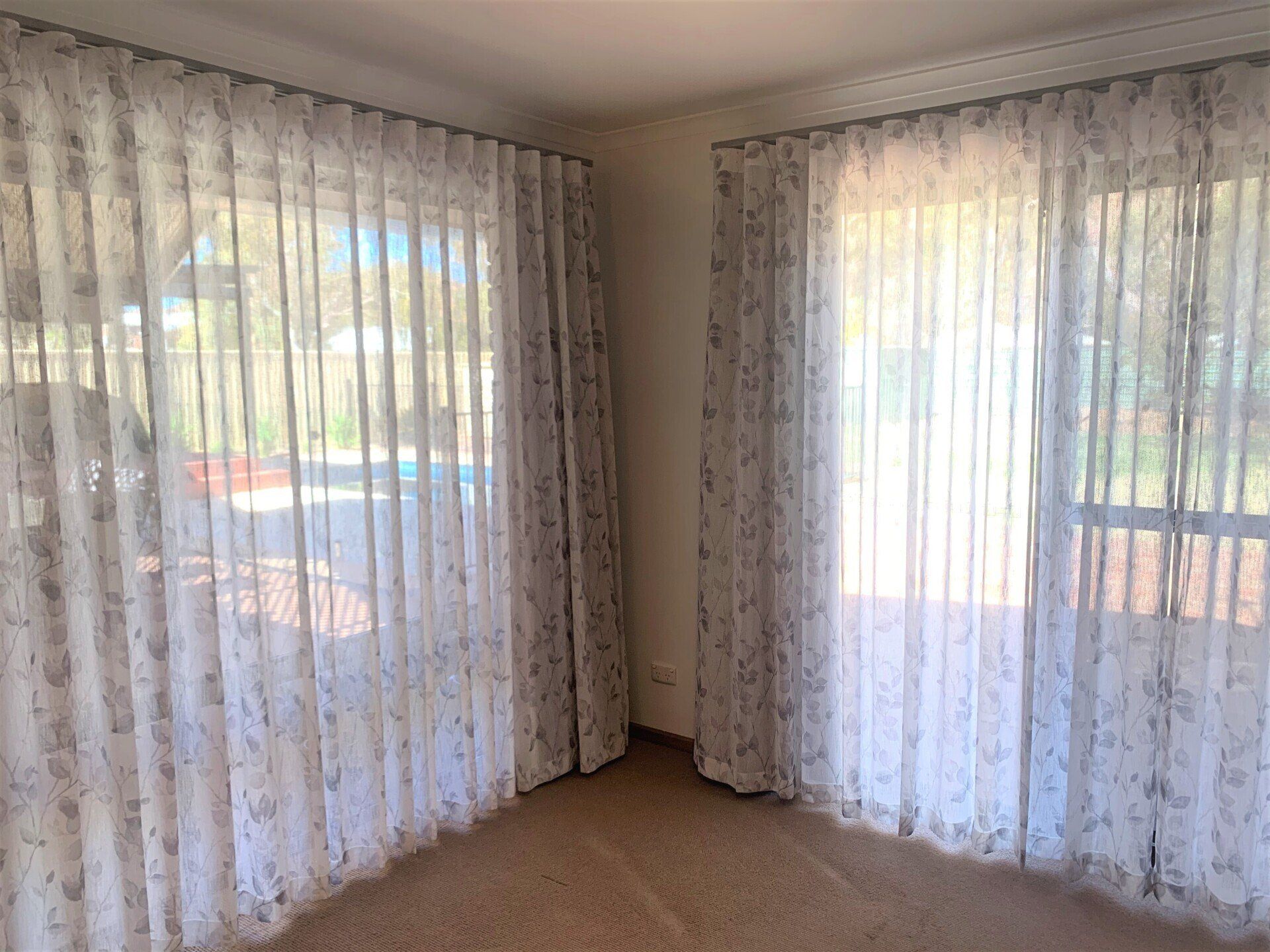 Curtains Over A Door — Blinds, Curtains And Shutters In Alice Springs, NT