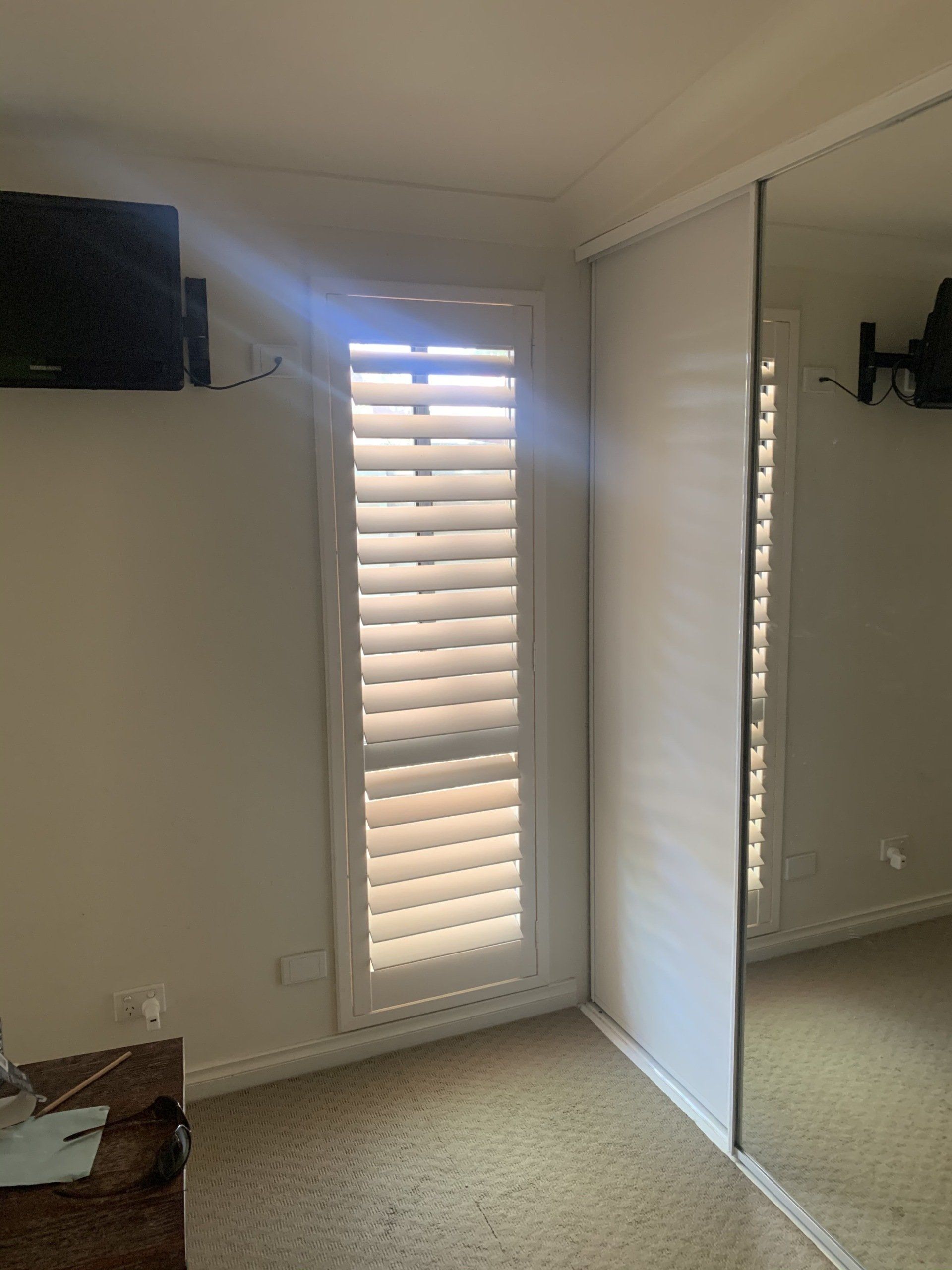 Tall Plantation Shutters — Blinds, Curtains And Shutters In Alice Springs, NT