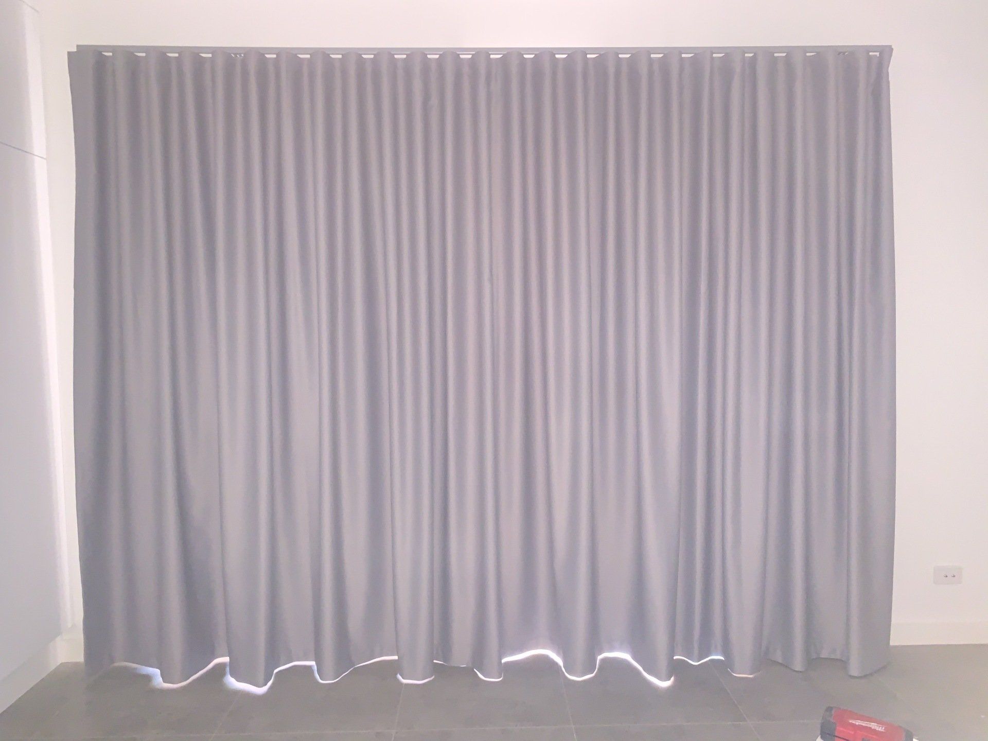 Long Grey Curtains — Blinds, Curtains And Shutters In Alice Springs, NT