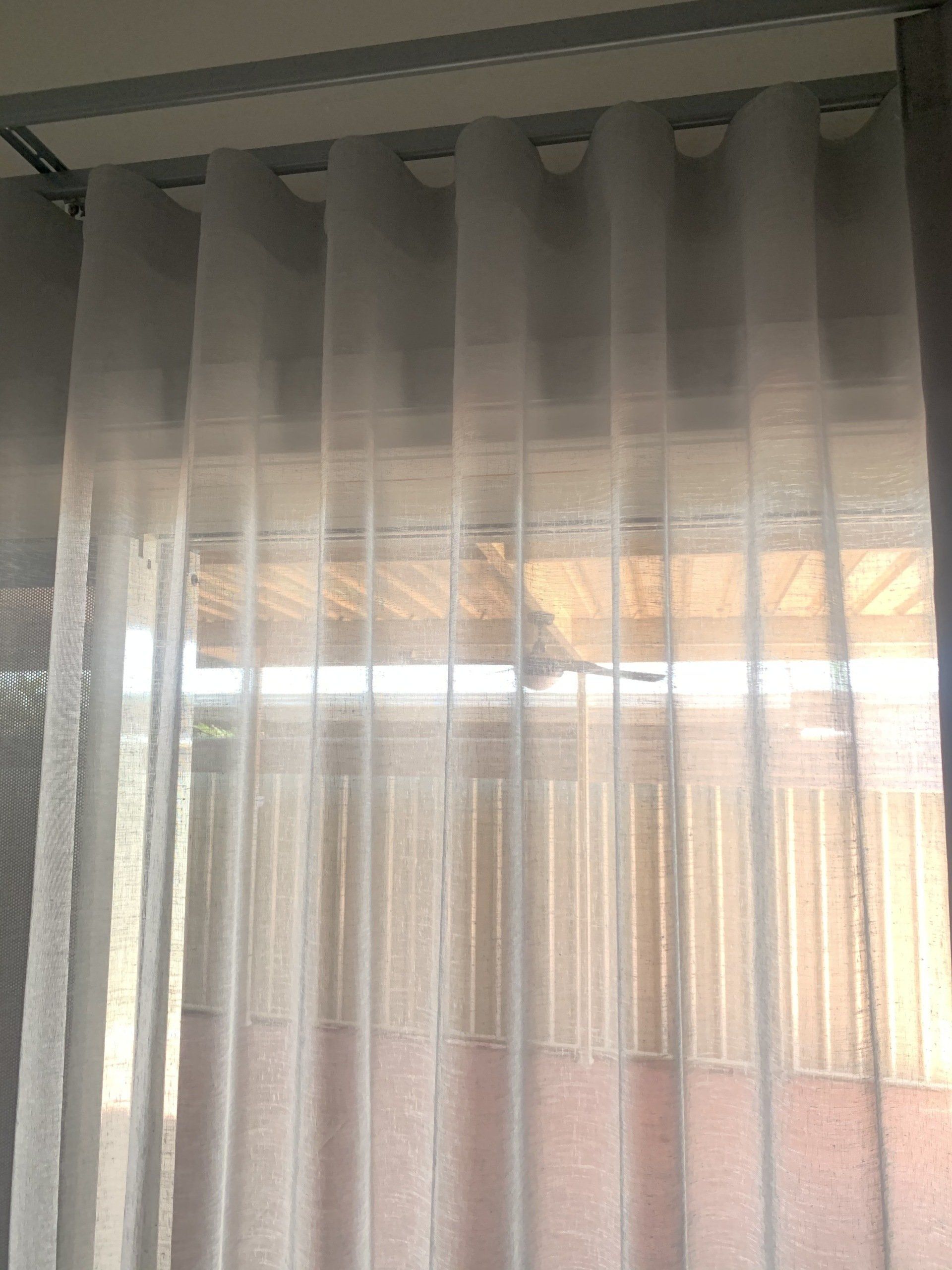 Curtains With A White Tinge — Blinds, Curtains And Shutters In Alice Springs, NT