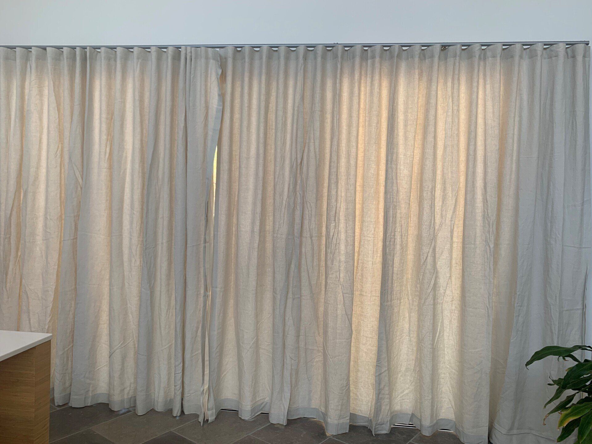 Large Wall Of Dark Grey Curtains — Blinds, Curtains And Shutters In Alice Springs, NT