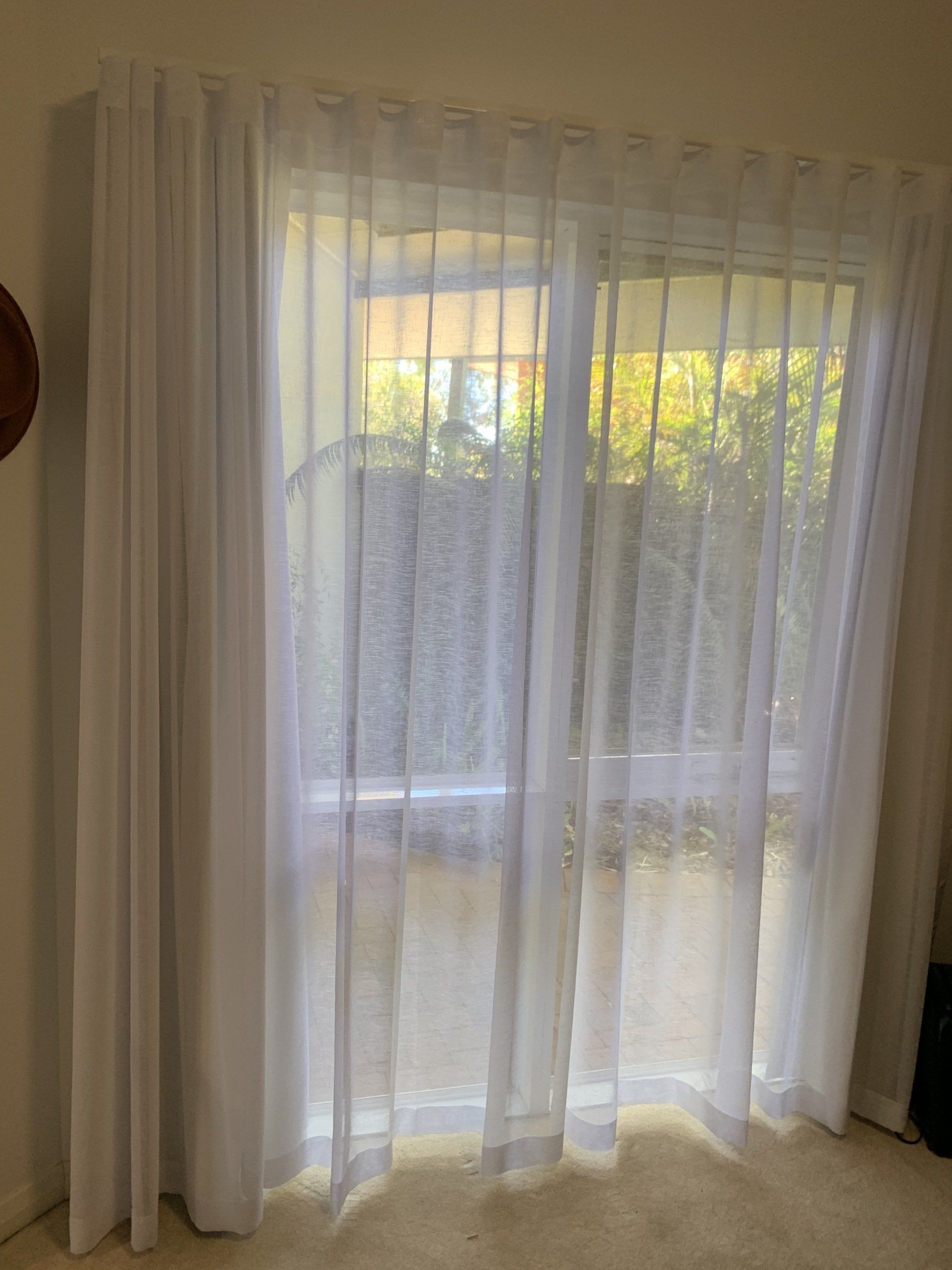 Half Open Half Closed Curtains — Blinds, Curtains And Shutters In Alice Springs, NT