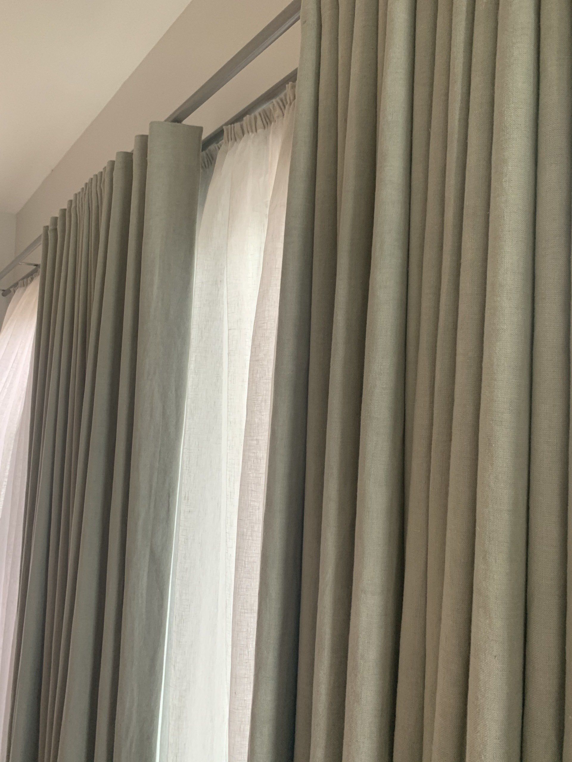 Two Separated Curtains — Blinds, Curtains And Shutters In Alice Springs, NT