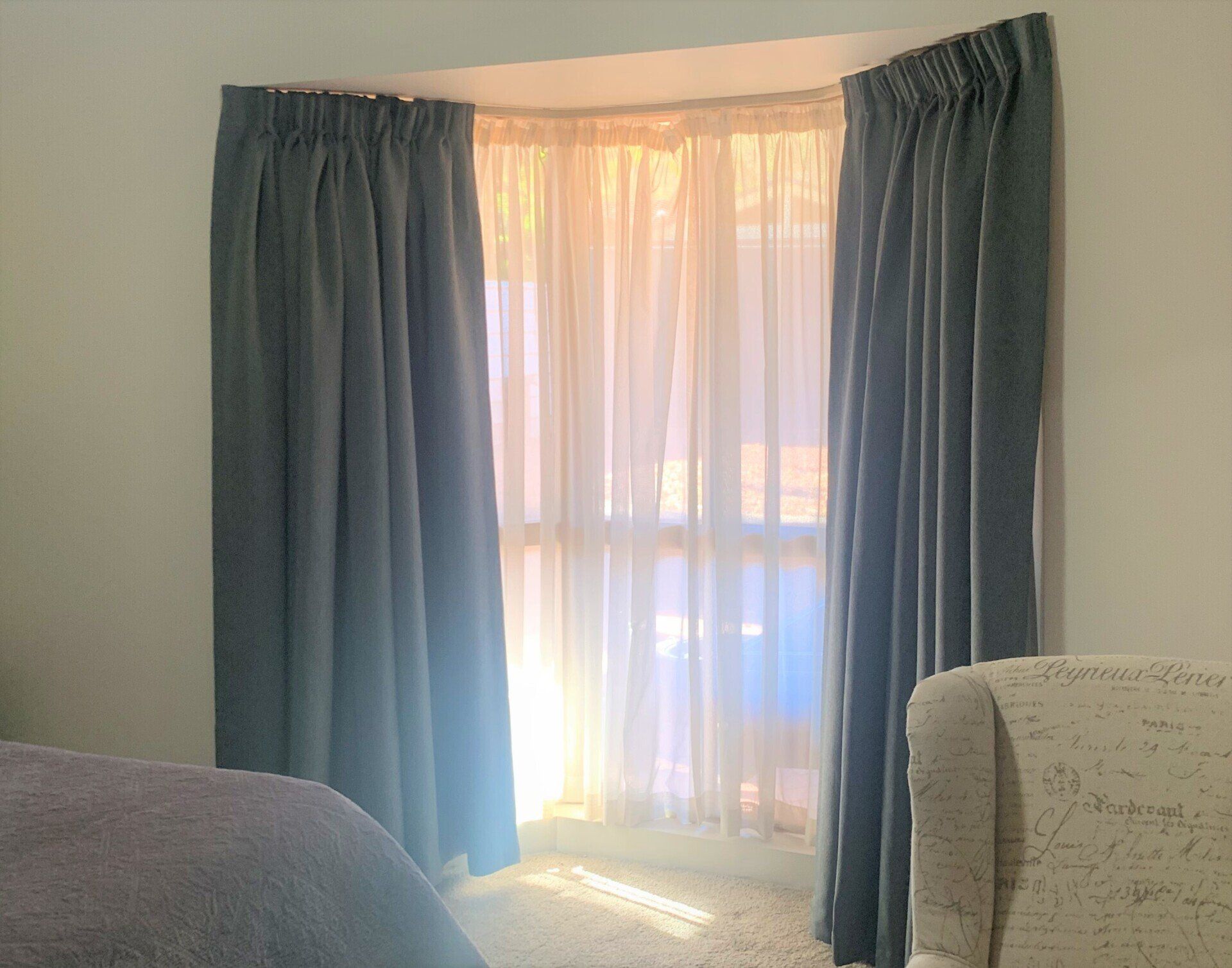 Open Dark Curtains — Blinds, Curtains And Shutters In Alice Springs, NT