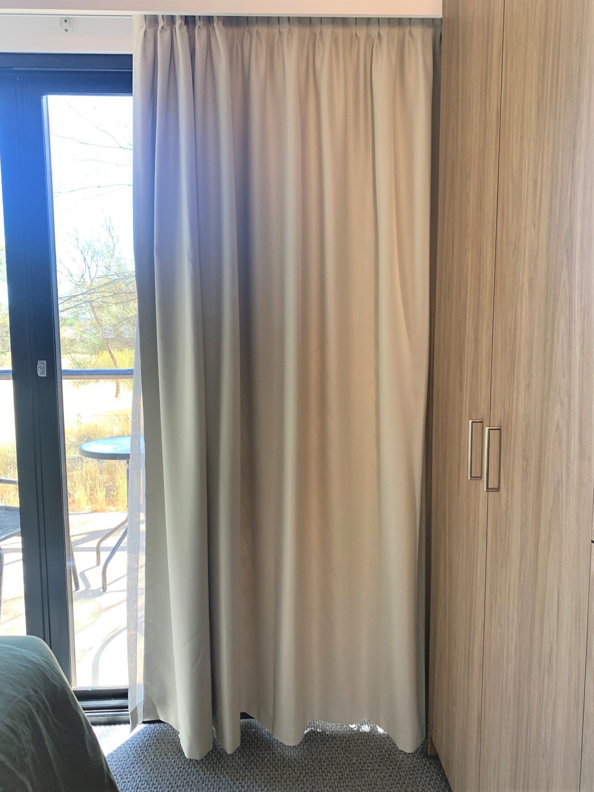 Closed Fabric Curtain — Blinds, Curtains And Shutters In Alice Springs, NT
