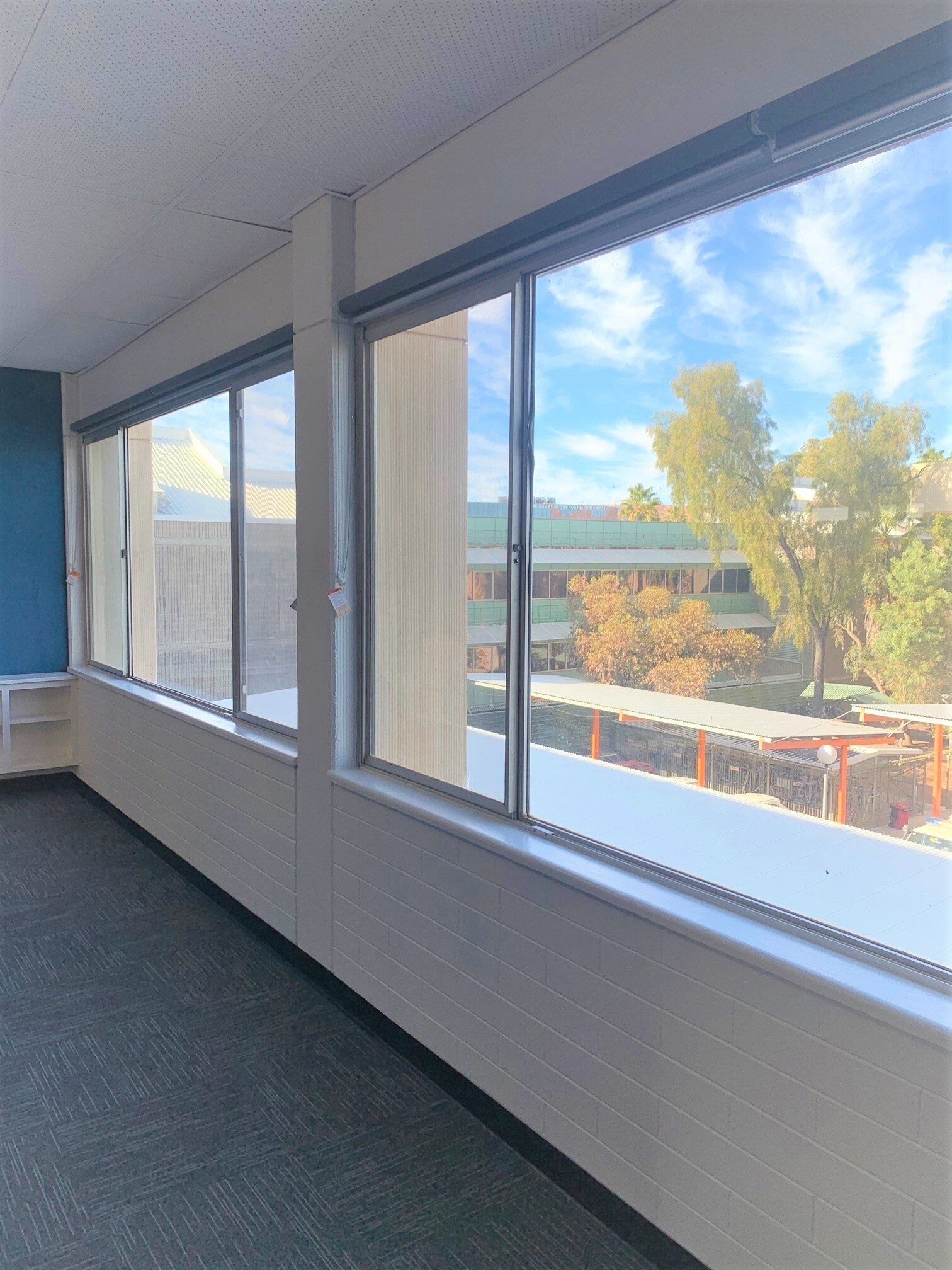 Shutter In A Hallway — Blinds, Curtains And Shutters In Alice Springs, NT