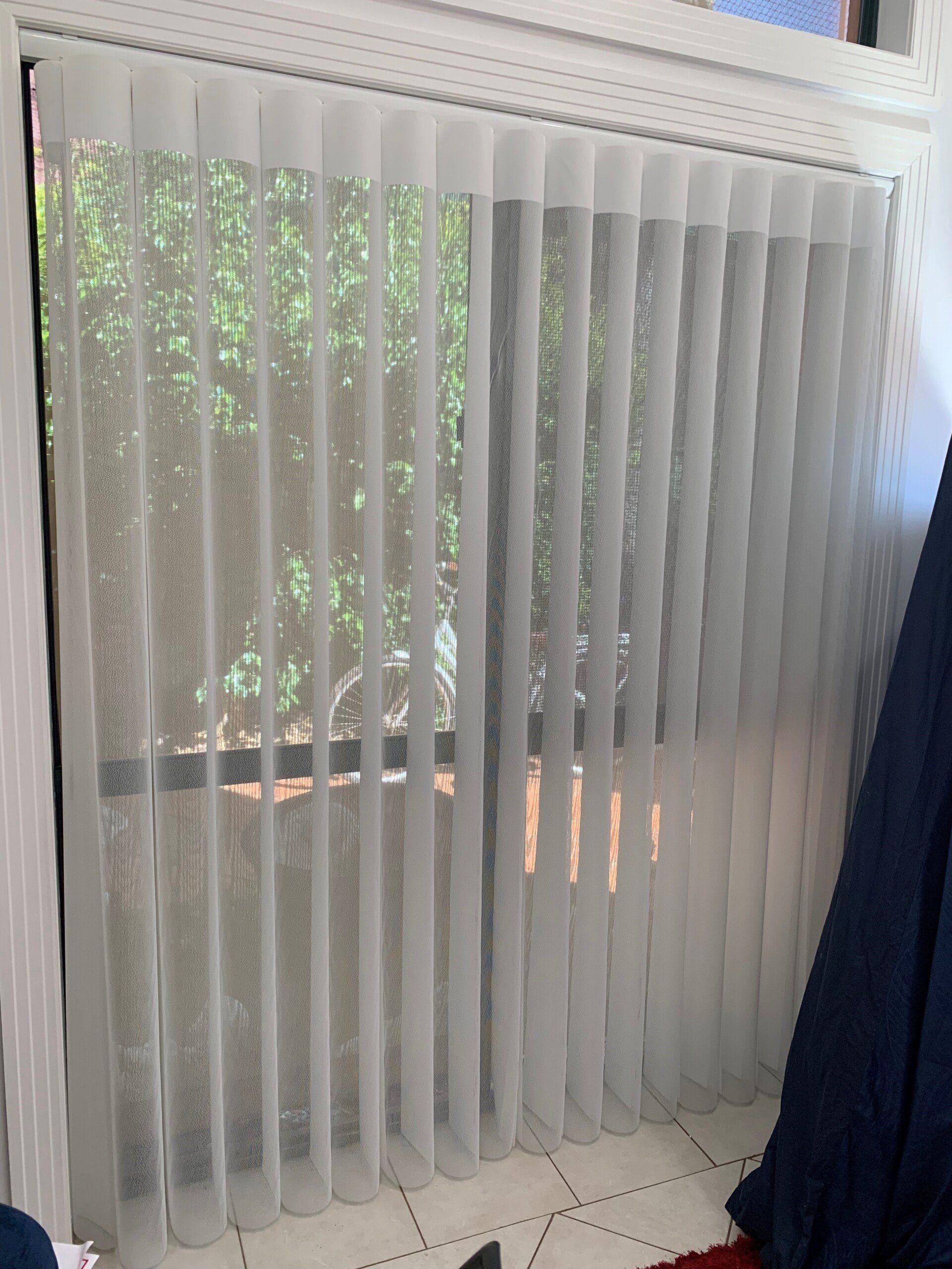Open Fabric Slatted Shades — Blinds, Curtains And Shutters In Alice Springs, NT