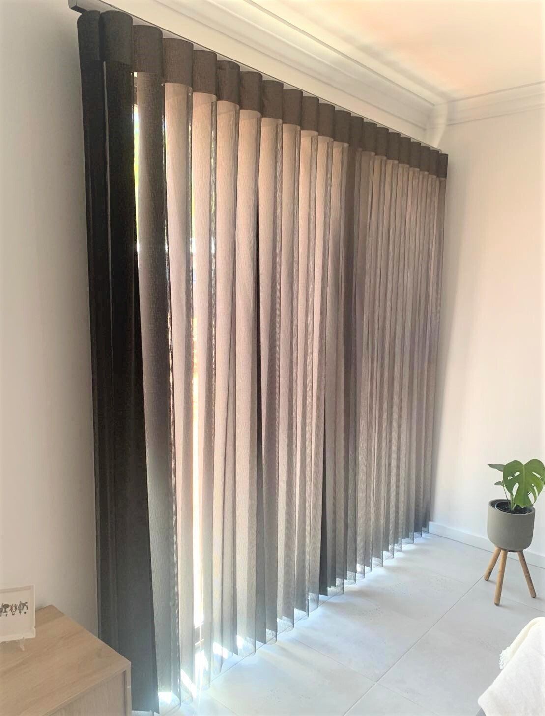 Internal Wavefold Shade — Blinds, Curtains And Shutters In Alice Springs, NT