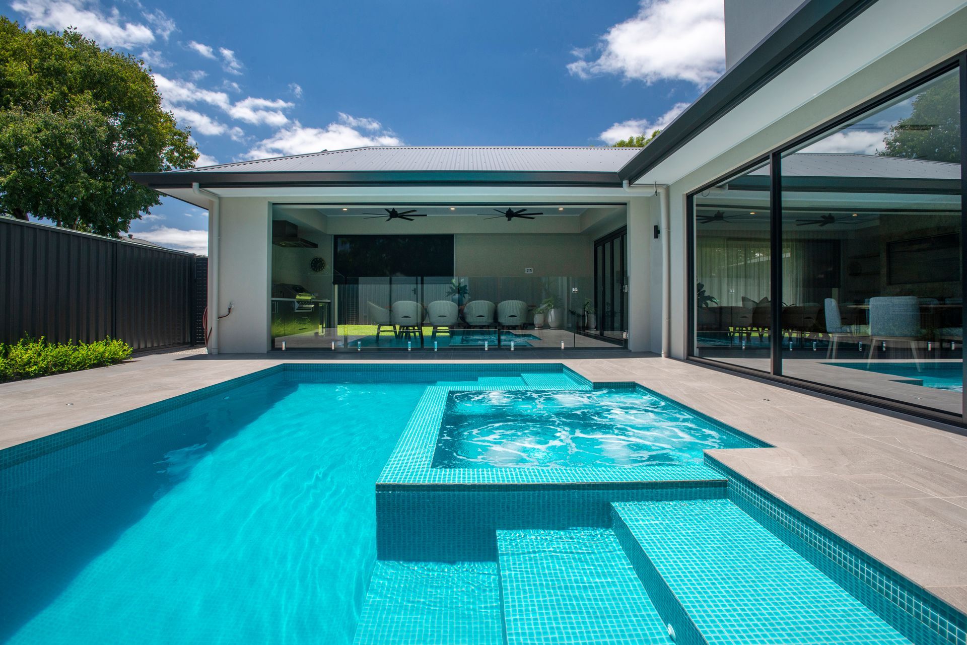 pool in house