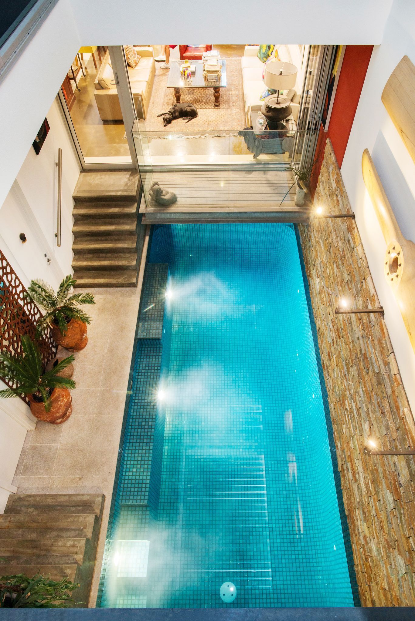 pool in house