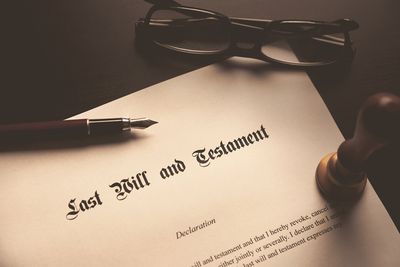 Last Will And Testament Paper — Washington, DC — Law Offices of George A. Teitelbaum