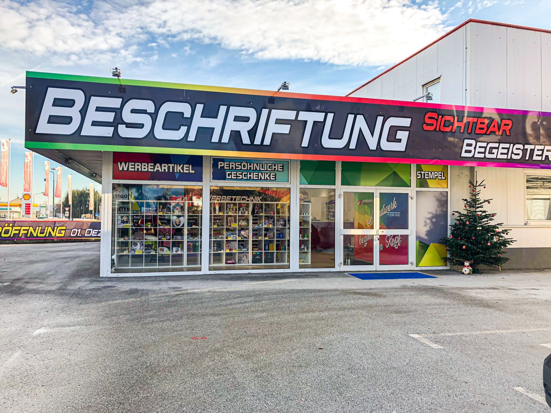 Außenwerbung Banner