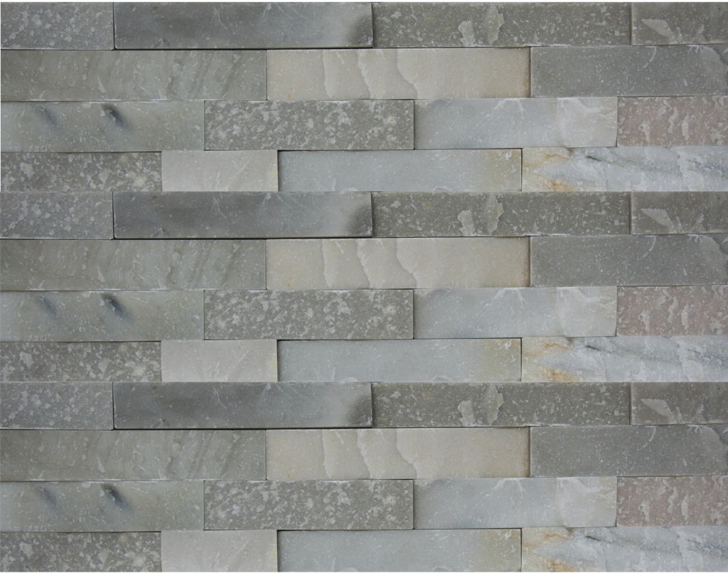 Natural stone panel - ash grey