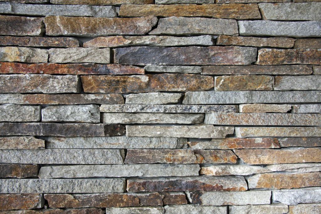 Gloria Natural wall - coursed stone