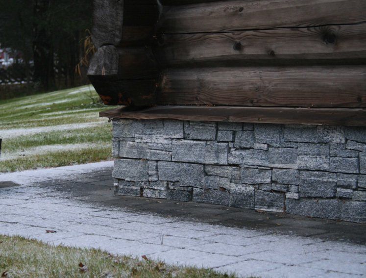 Grey Granite Stone for finishing the house