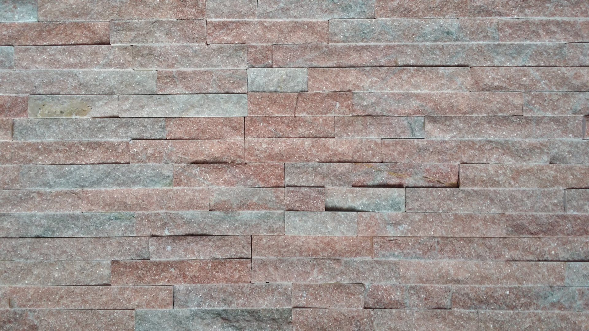 Pink Quartz 3d stone cladding