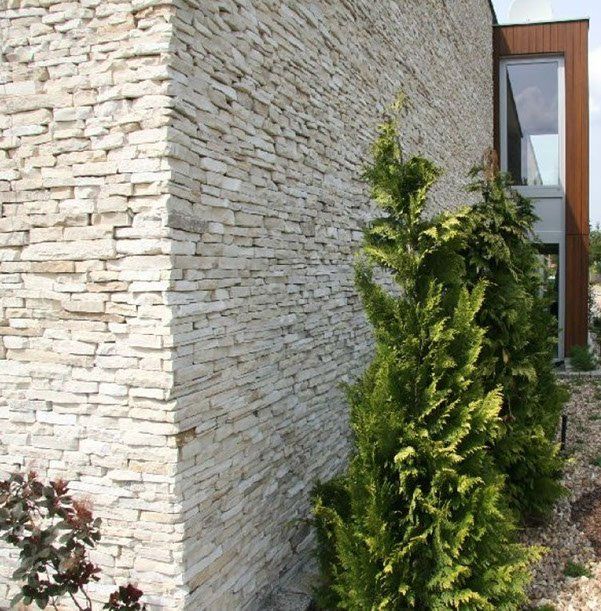 Balkan Coursed Limestone Cladding from UK