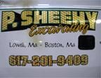 P Sheehy Excavating Print - Auto Graphics in Dorchester, MA