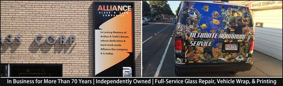 Glass Alliance Vehicle and Quote - Vinyl Signs in Dorchester, MA