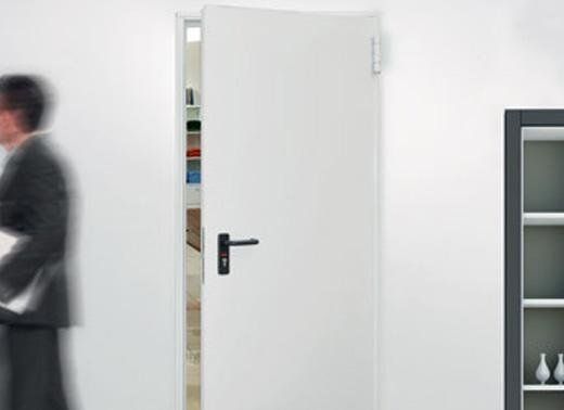 Una porta tagliafuoco
