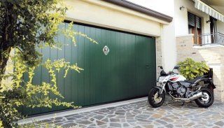 Porta scorrevole per garage