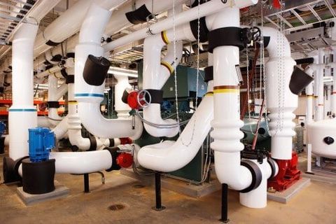 Insulated Industrial Piping - mechanical insulation installation in Iowa