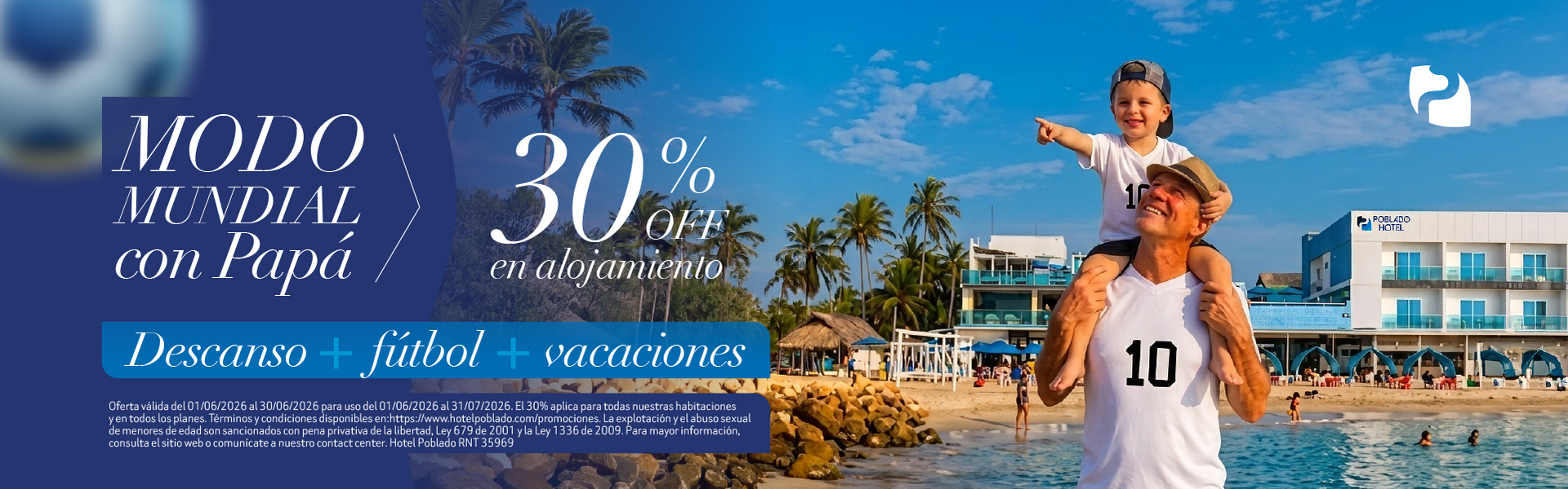 promoción Hotel Poblado Coveñas