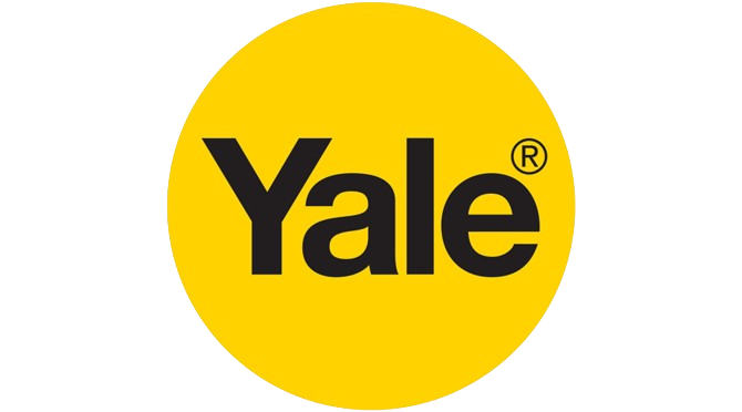 The yale logo is in a yellow circle on a white background.