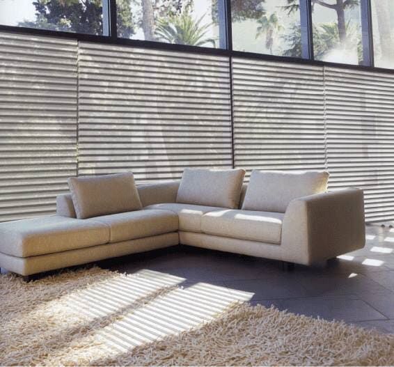 Shutters With White Sofa - About | BTS Blinds & Awnings