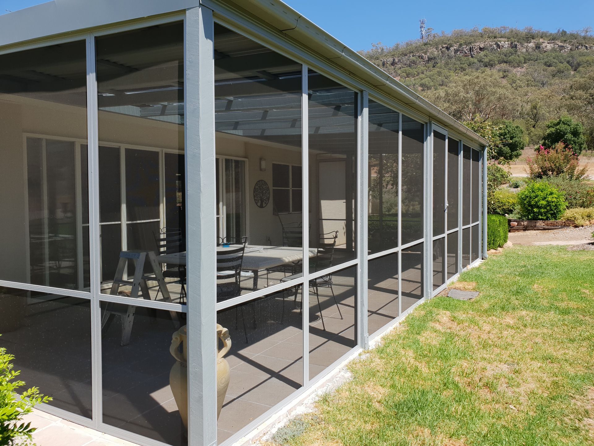 White Security Screens - Shutters & Louvres | Tamworth 