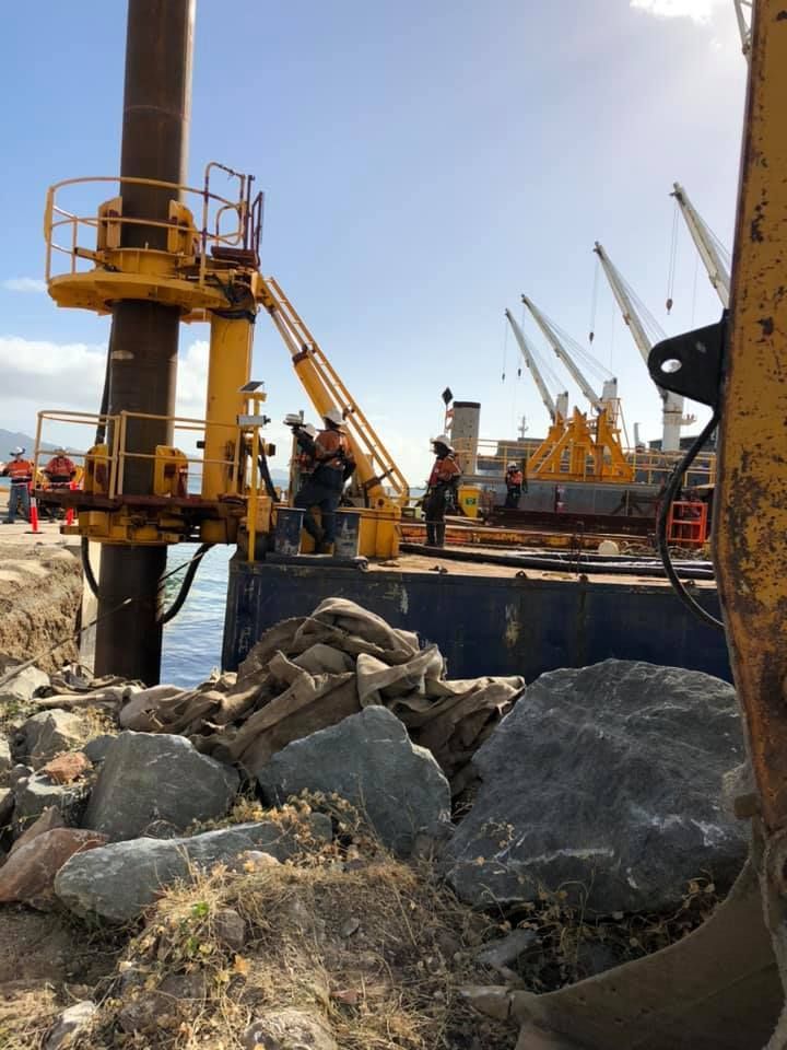 A Group Of Construction Workers Are Working — PGI North QLD In Bowen, QLD