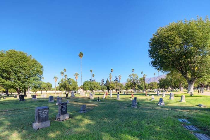 Photos of location, mausoleum and cemetery of 
Abbot & Hast Mortuary, Inc. in Los Angeles, CA