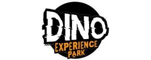 Logo van Dino Experience Park: Wit 