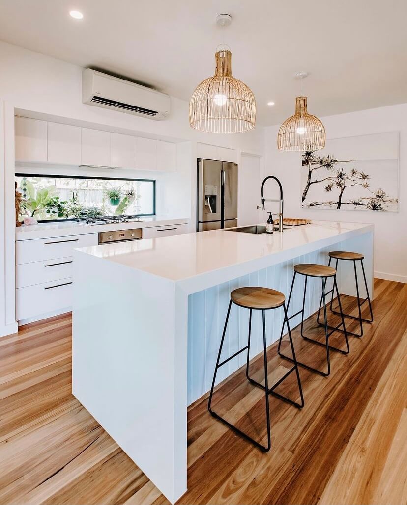 Modern Kitchen Flooring — Dull Floors in Chinderah, NSW