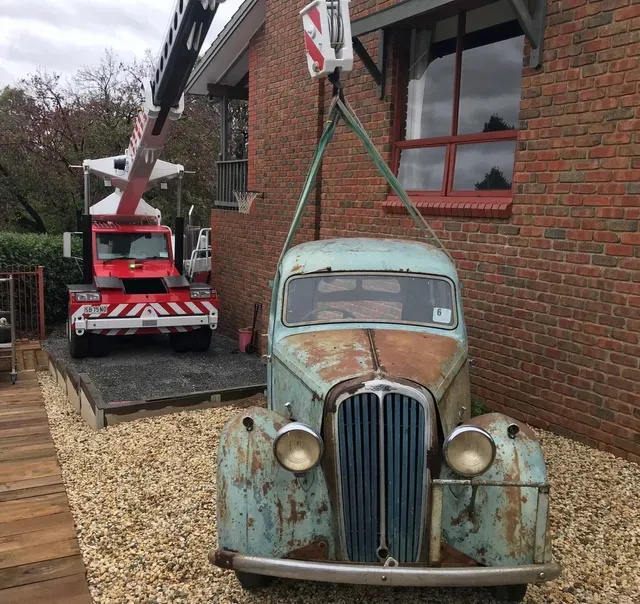 Car Relocation — Adelaide, SA — AGL & Son Crane Hire