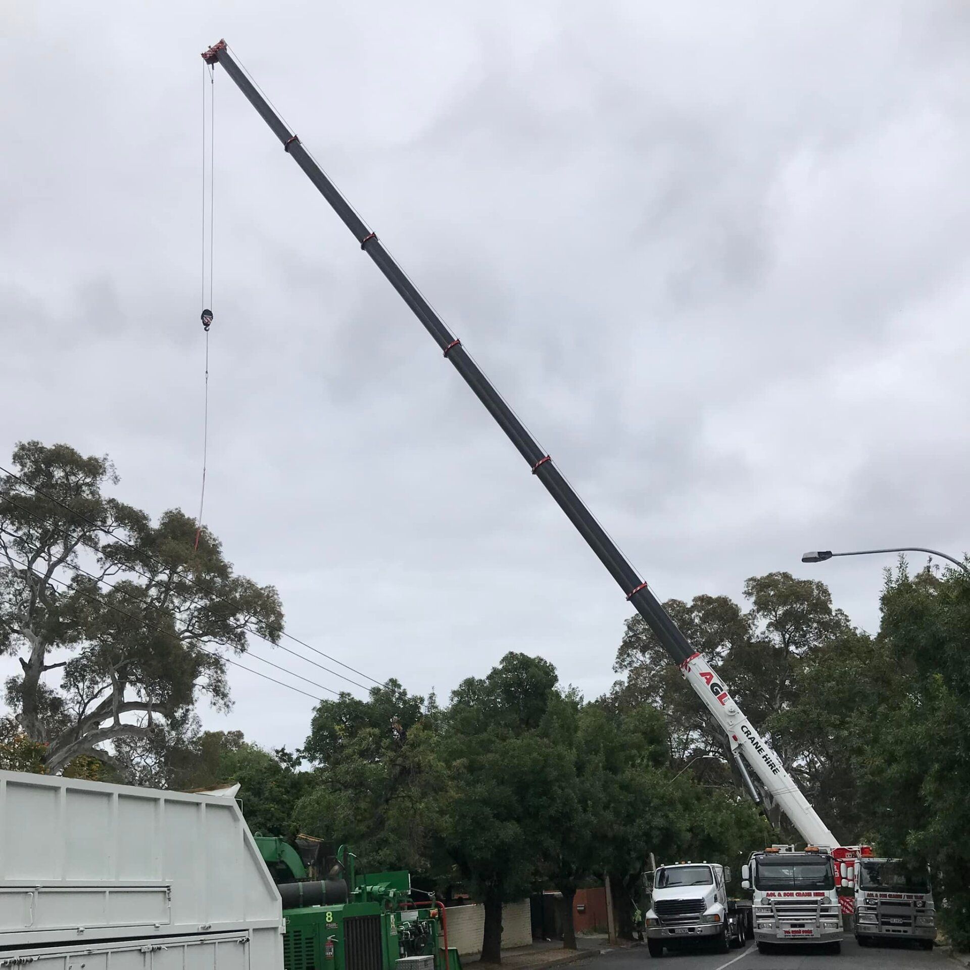 Large Tree Moving — Adelaide, SA — AGL & Son Crane Hire